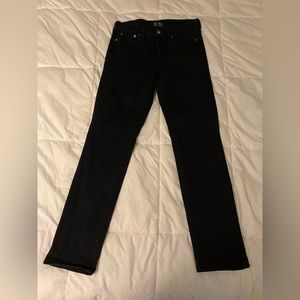 Gap straight leg black jeans